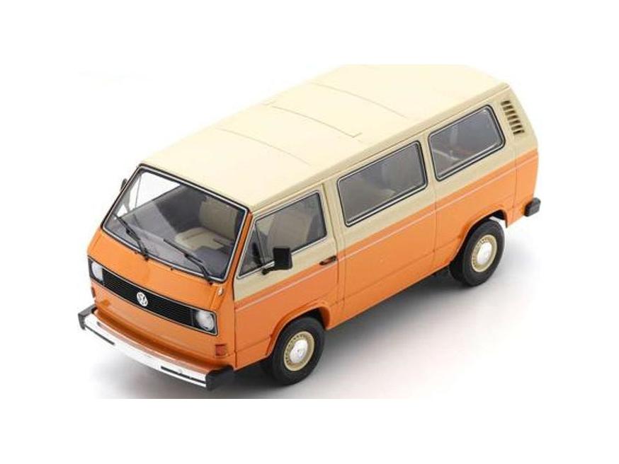 Volkswagen T3a L Bus orange/beige- 1:18 Model Minibus