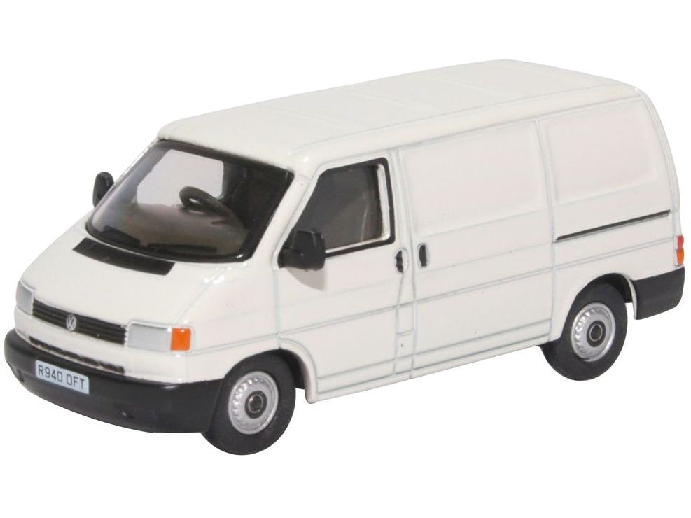 Volkswagen T4 white - 1:76 Scale Diecast Model Van-Oxford Diecast-Diecast Model Centre