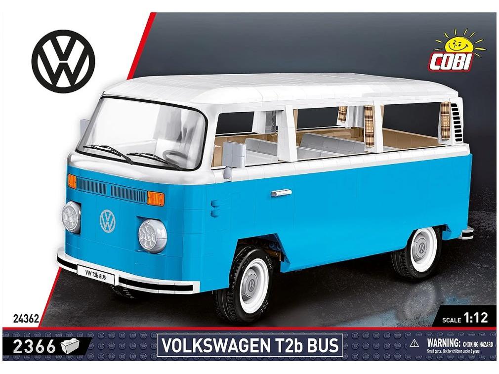 Volkswagen Transporter T2A Bus 2300 KL. Cobi Brick Build Kit-Cobi-Diecast Model Centre