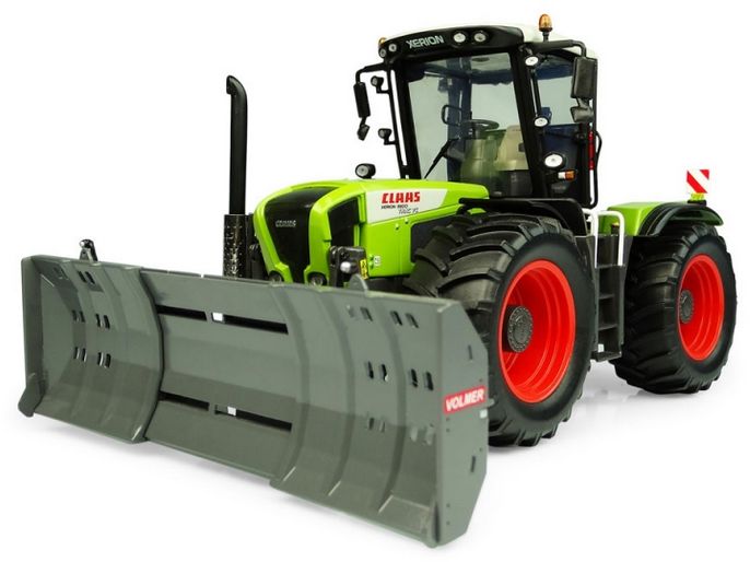 Volmer VTS 300 Front Mount Telescopic Silage Blade 1:32 Scale Universal Hobbies Diecast Model-Universal Hobbies-Diecast Model Centre
