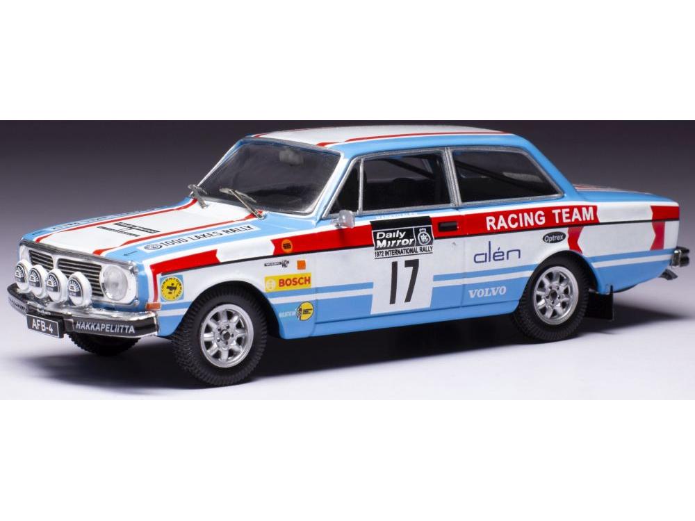 Volvo 142 #17 RAC Rallye 1972 M.Alen/A.Aho 1:43 Scale IXO Diecast Model Car-IXO-Diecast Model Centre