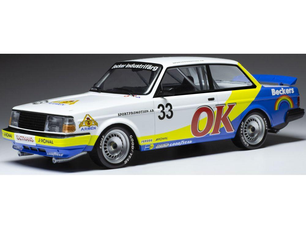 Volvo 240 Turbo #33 P-G.Andersson/G.Petersson OK ETCC Zolder 1985 1:18 Scale Diecast Model-IXO-Diecast Model Centre