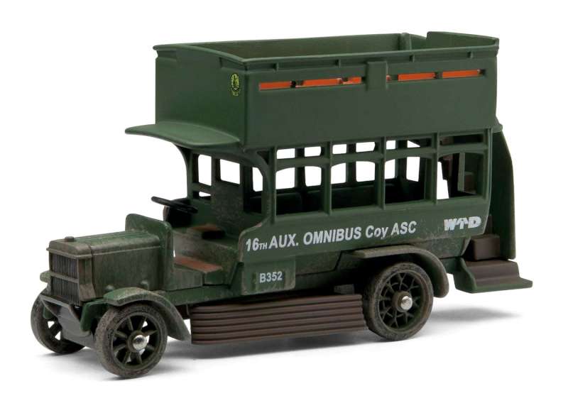 WWI Centenary Collection Old Bill Bus 1:76 Scale Corgi Diecast Model-Corgi-Diecast Model Centre