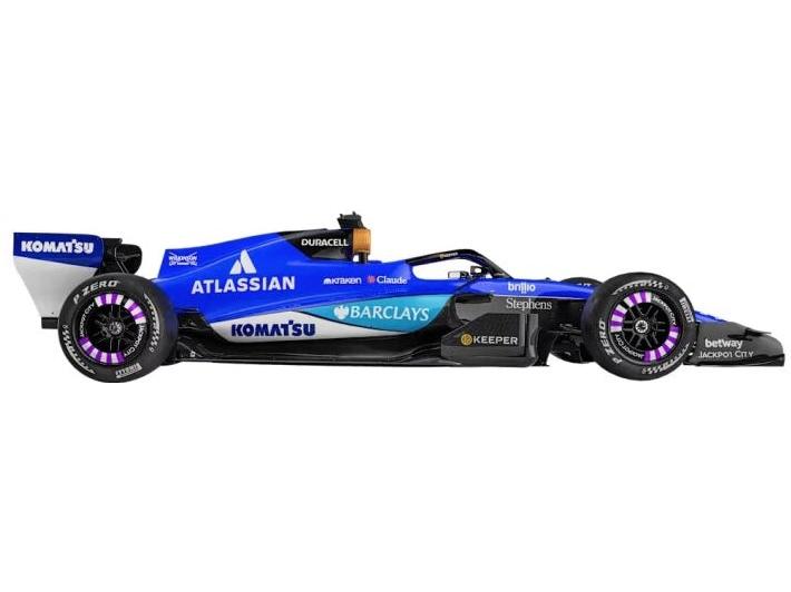 Williams FW48 F1 2026 #23 Alex Albon w/Helmet 1:43 Scale Diecast Model Car – Bburago-Bburago-Diecast Model Centre