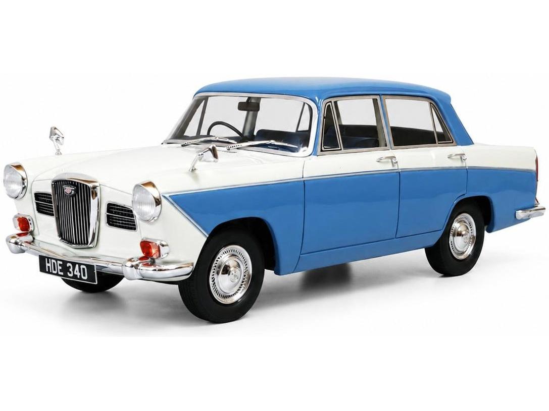 Wolseley 16/60 Blue-White 1961-1971 1:18 Scale Resin Car – Cult-Cult-Diecast Model Centre