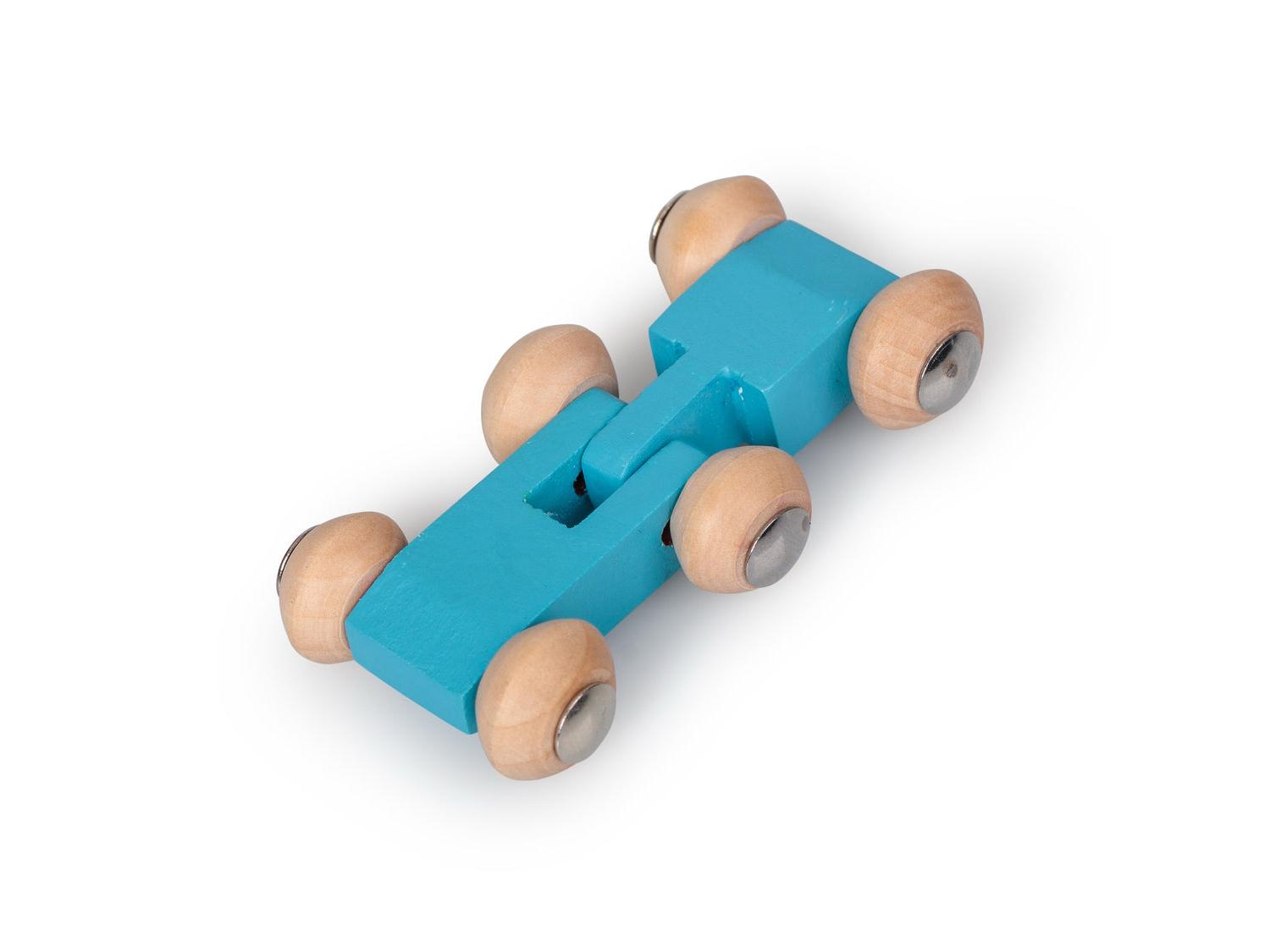 Wooden Cars Click Clack Track