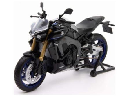 Yamaha MT-10 SP Black 1:12 Scale Welly Diecast Model Motorcycle-Welly-Diecast Model Centre