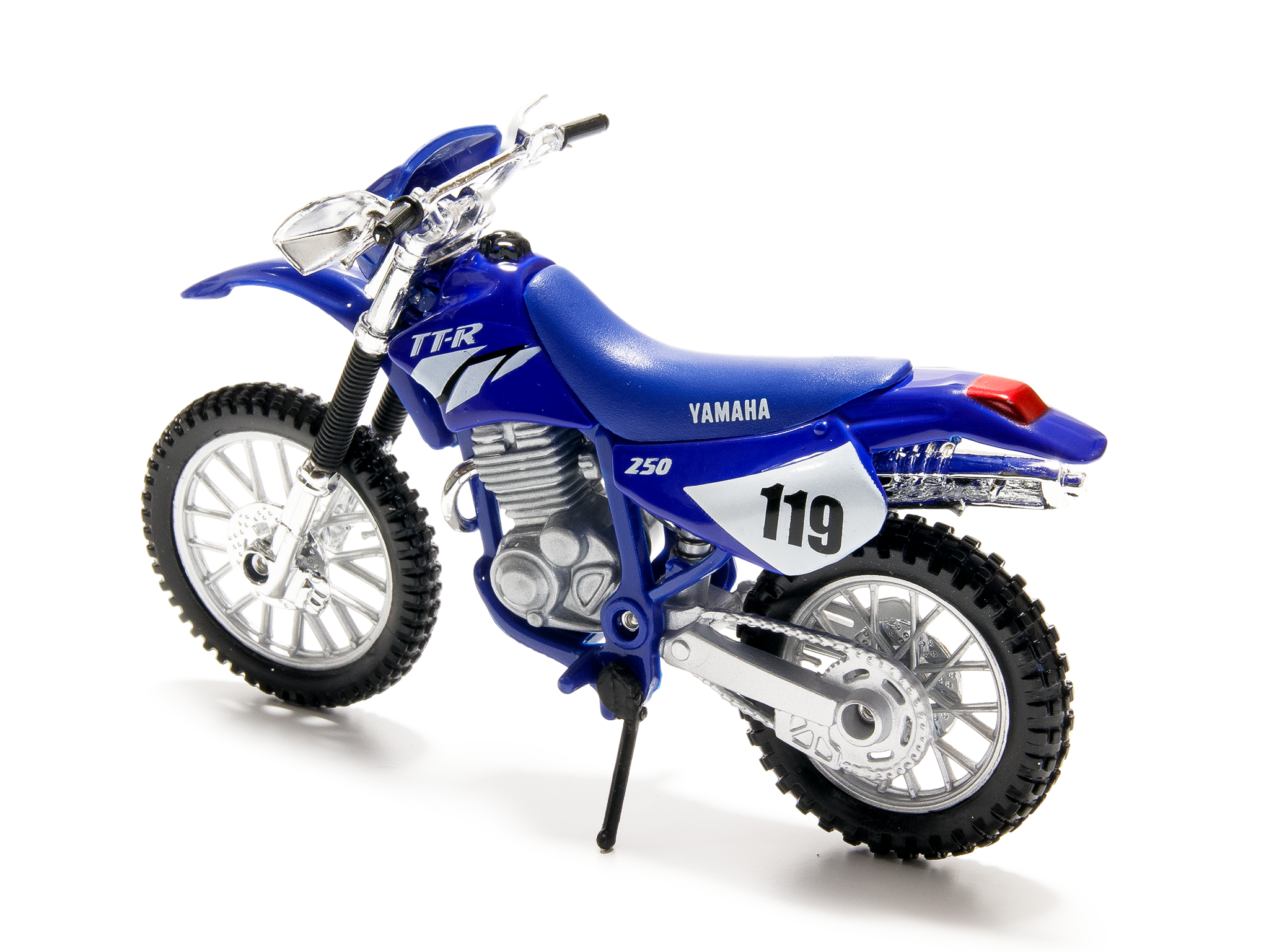 Yamaha TT-R 250 blue 1:18 Scale Motorcycle Model