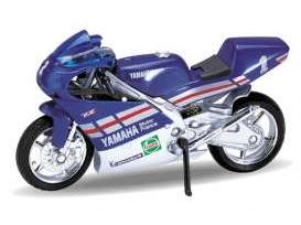 Yamaha TZ250M 1994 blue/silver - 1:18 Scale Diecast Model Motorcycle-Welly-Diecast Model Centre