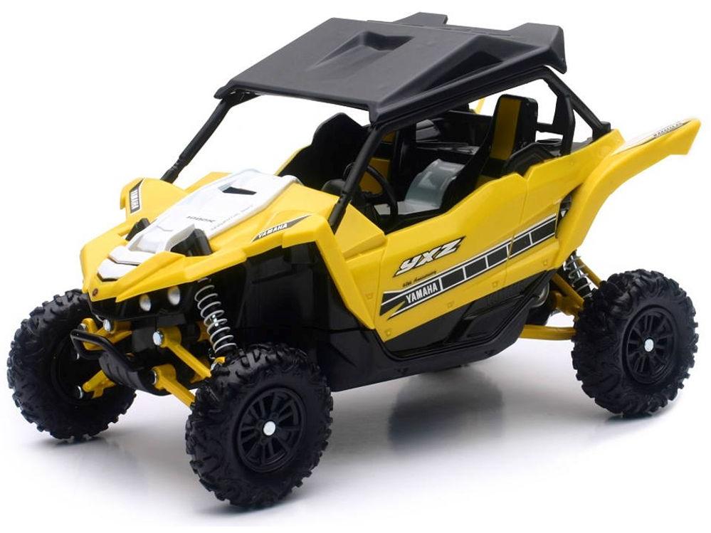 Yamaha YXZ 1000R Yellow/White 1:18 Scale NewRay Diecast Model Quad Bike-NewRay-Diecast Model Centre