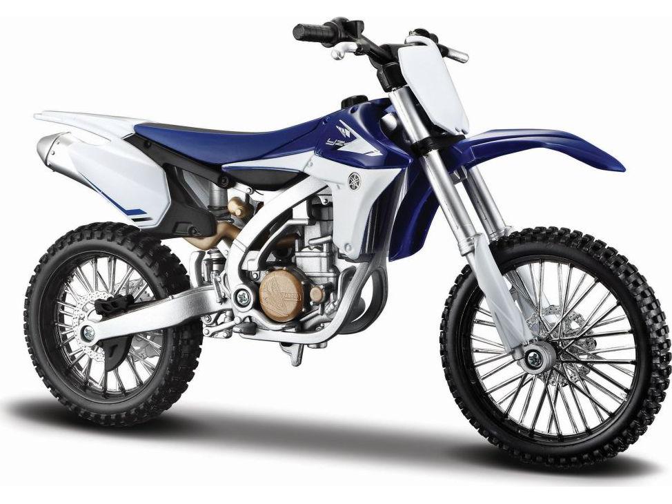Yamaha YZ450F Blue 1:12 Scale Maisto Diecast Model-Maisto-Diecast Model Centre