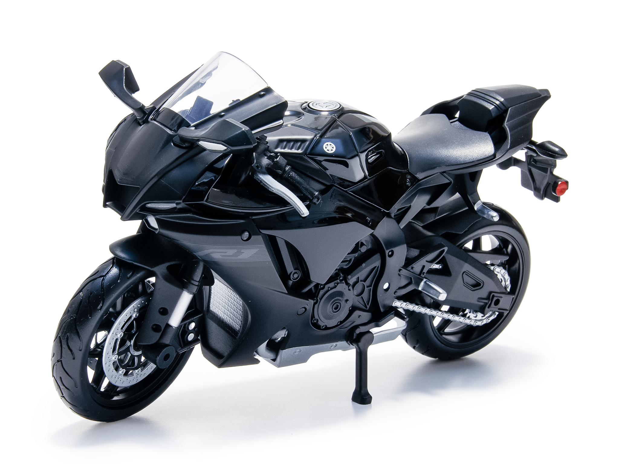 Yamaha YZF-R1 2021 black 1:12 Scale Motorcycle Model