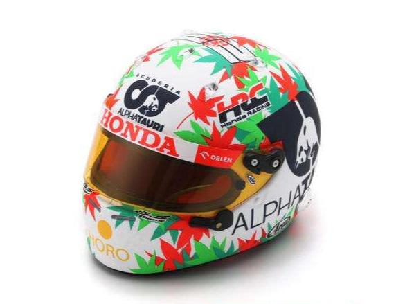 Yuki Tsunoda F1 Italian GP 2023 Helmet 1:5 Scale Spark Resin Replica-Spark-Diecast Model Centre