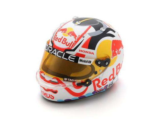 Yuki Tsunoda F1 Japanese GP 2025 Helmet 1:5 Scale Spark Replica-Spark-Diecast Model Centre