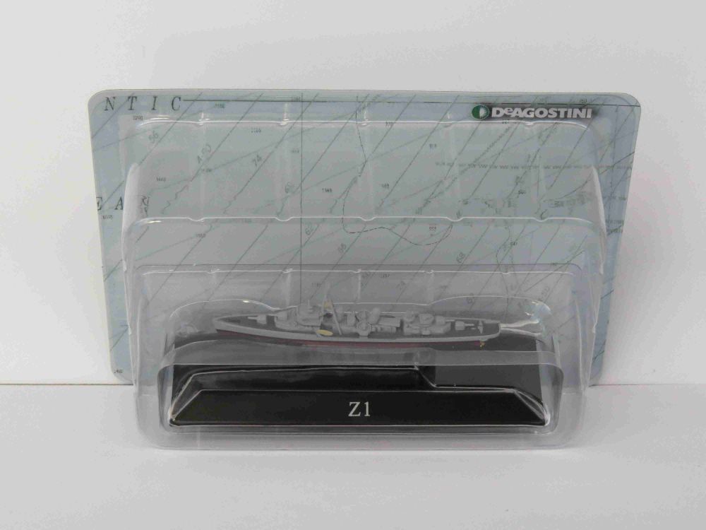 Z1 Class Destroyer 1959 1:1250 Scale Unbranded Diecast Model-Unbranded-Diecast Model Centre