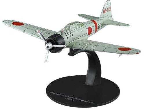 Zero Fighter 21 1:72 Scale DeAgostini Diecast Model Aircraft-DeAgostini-Diecast Model Centre