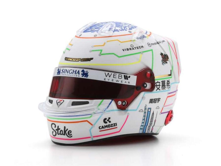 Zhou Guanyu F1 Chinese GP 2024 1:5 Scale Spark Resin Replica-Spark-Diecast Model Centre