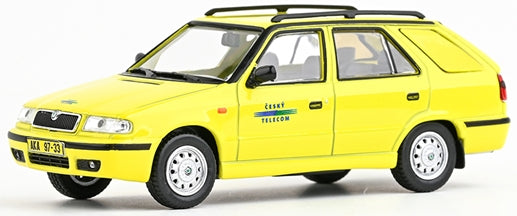 Skoda Felicia FL Combi 1998 Czech Telecom 1:43 Scale Diecast Car – Abrex