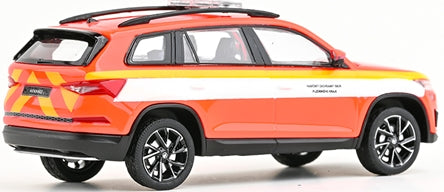 Skoda Kodiaq FL 2021 Fire Brigade of Plzen Region 1:43 Scale Diecast Car – Abrex