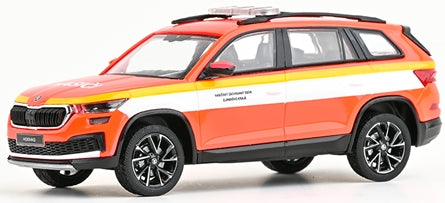 Skoda Kodiaq FL 2021 Fire Brigade of Zlin Region 1:43 Scale Diecast Car – Abrex