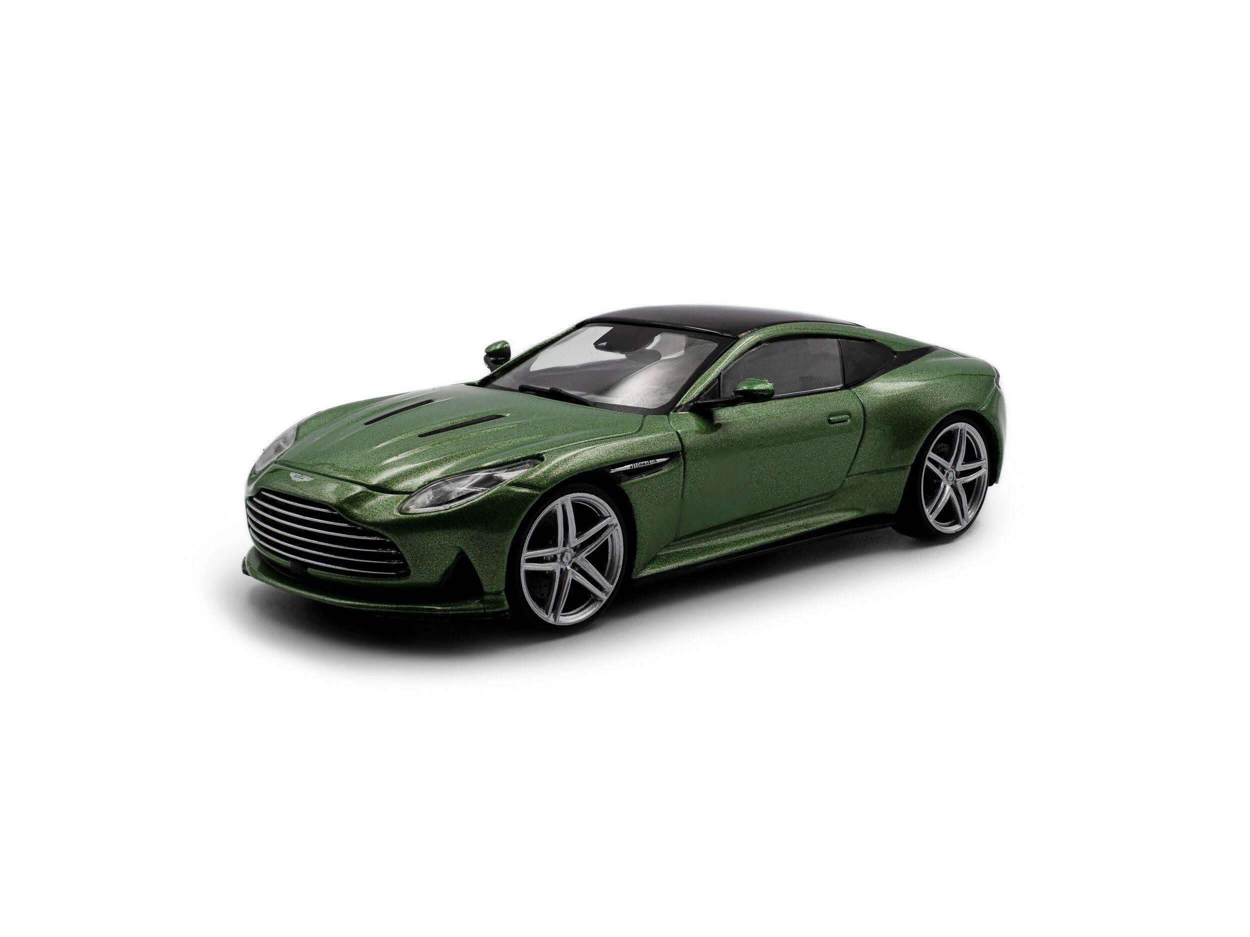 Aston Martin DB12 2023 Iridescent Emerald Green 1:43 Scale Solido Diecast Model