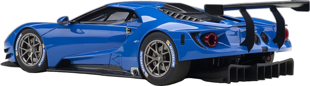 Ford GT LM Plain Body Version 2018 Blue 1:18 Scale Composite Car – AutoArt