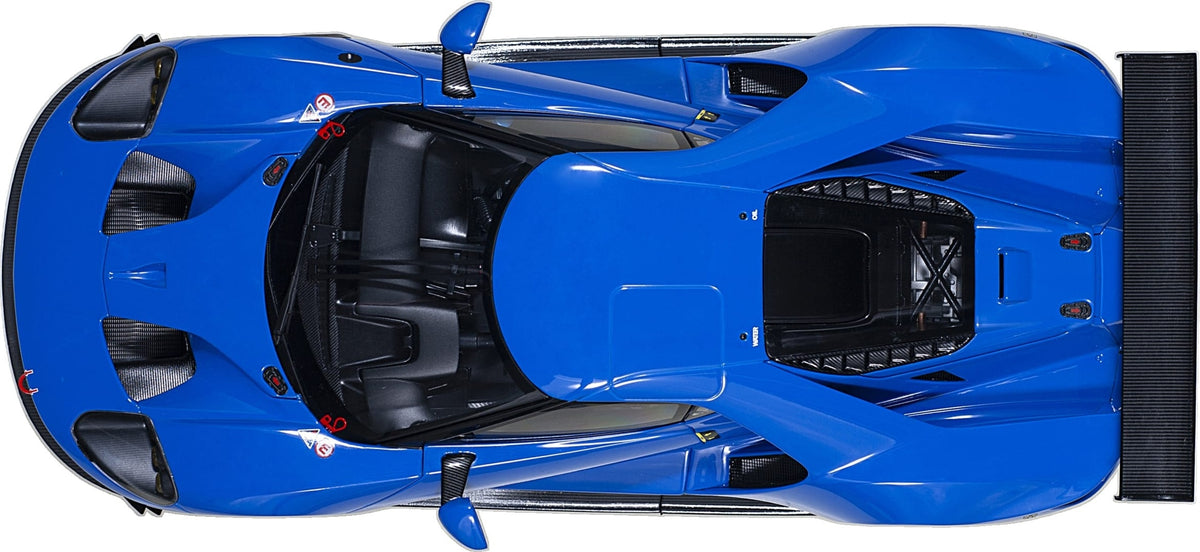 Ford GT LM Plain Body Version 2018 Blue 1:18 Scale Composite Car – AutoArt