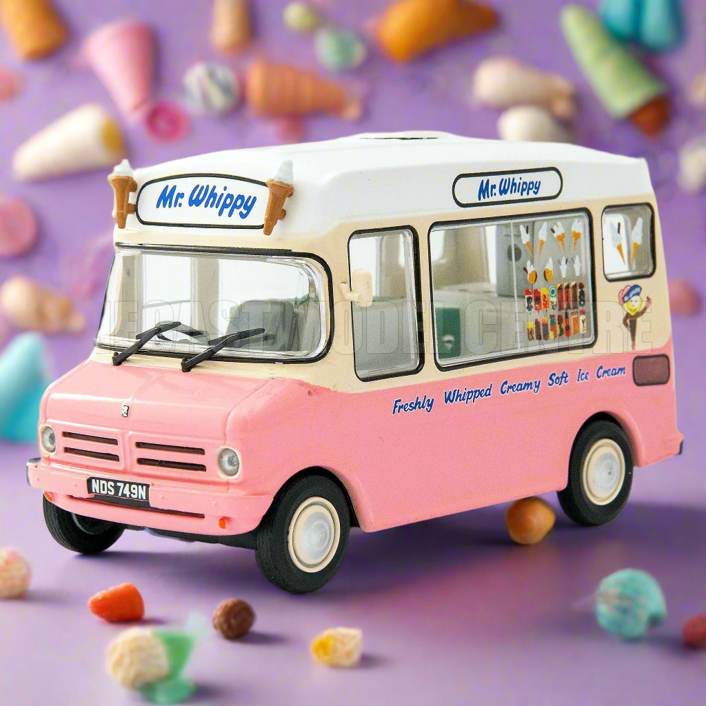 Bedford CF Mr Whippy Ice Cream Van - 1:43 Scale