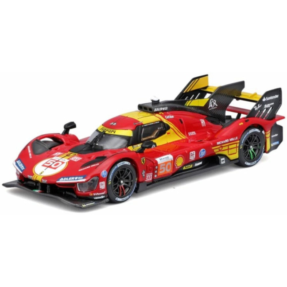 Ferrari 499P #50 Fuoco/Molina/Nielsen Winner Le Mans 24H 2024 1:43 Scale Bburago Diecast Model