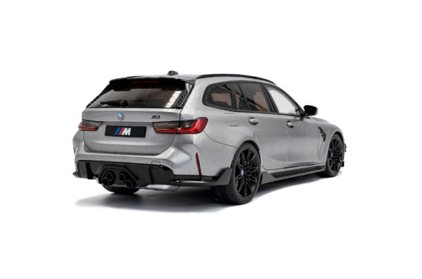 BMW M3 (G81) Touring w/Performance Parts Frozen Pure Grey Metallic 2024 1:18 Scale Solido Diecast Model Car