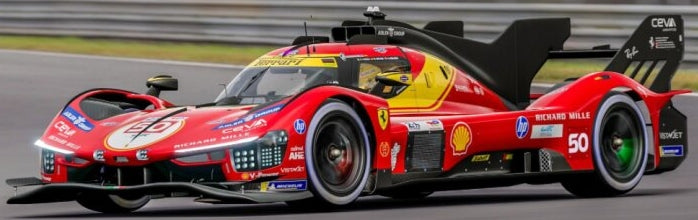Ferrari 499P 3.0L Turbo V6 #50 24H Le Mans 2026 Fuoco Nielsen/Molina 1:18 Scale Diecast Car – Bburago