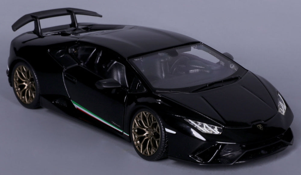 Lamborghini Huracan Performante Limited Edition Black 1:24 Scale Diecast Car – Bburago