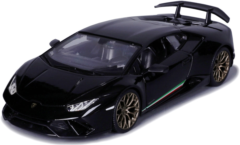 Lamborghini Huracan Performante Limited Edition Black 1:24 Scale Diecast Car – Bburago