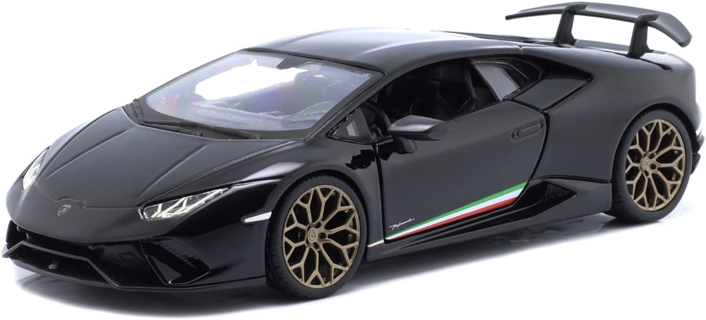Lamborghini Huracan Performante Limited Edition Black 1:24 Scale Diecast Car – Bburago