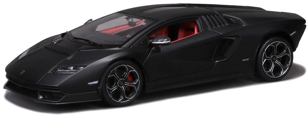 Lamborghini Countach LPI 800-4 Limited Edition Matt Black 1:24 Scale Diecast Car – Bburago