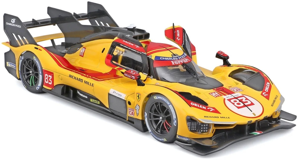 Porsche 918 #3 Weissach White/Red/Black 1:24 Scale Diecast Car – Bburago