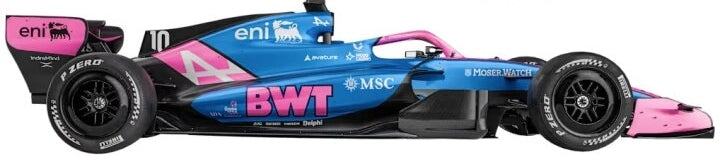 Alpine A526 F1 2026 #10 Pierre Gasly w/Helmet 1:43 Scale Diecast Model Car – Bburago