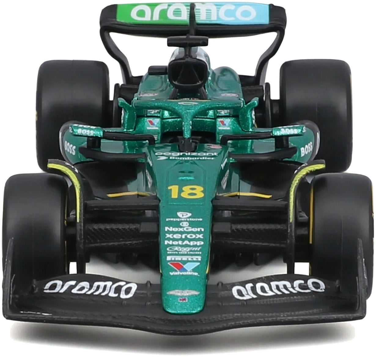 Aston Martin AMR 25 #18 F1 2025 Lance Stroll 1:43 Scale Diecast Model Car – Bburago