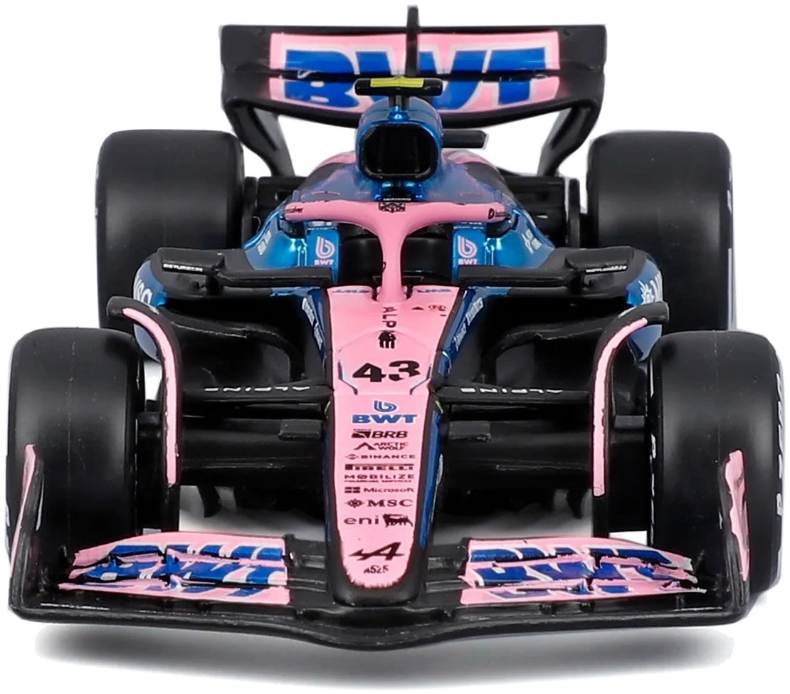 BWT Alpine A525 #43 F1 2025 Franco Colapinto 1:43 Scale Diecast Model Car – Bburago