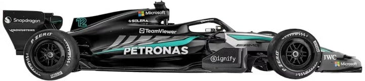 Mercedes-AMG F1 W17 E PERFORMANCE F1 2026 #63 George Russell 1:43 Scale Diecast Model Car – Bburago
