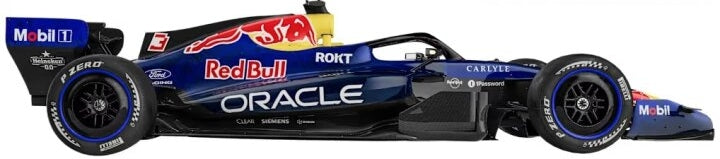 Red Bull RB22 F1 2026 #6 Isack Hadjar w/Helmet 1:43 Scale Diecast Model Car – Bburago
