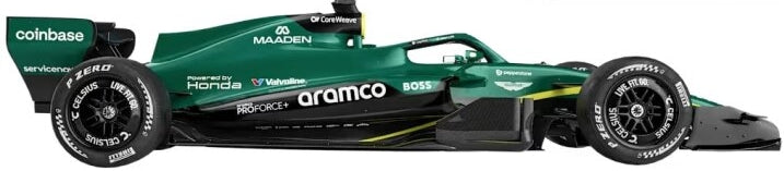Aston Martin AMR 26 F1 2026 #18 Lance Stroll w/helmet 1:43 Scale Diecast Model Car – Bburago