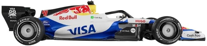 Racing Bulls VCARB 03 F1 2026 #30 Liam Lawson 1:64 Scale Diecast Model Car – Bburago