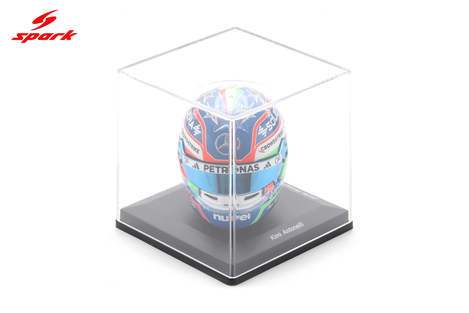 Kimi Antonelli F1 Emilia Romagna GP 2025 Helmet 1:5 Scale Resin Replica – Spark