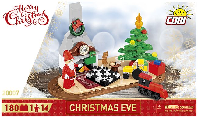 Christmas Eve Cobi Brick Build Kit