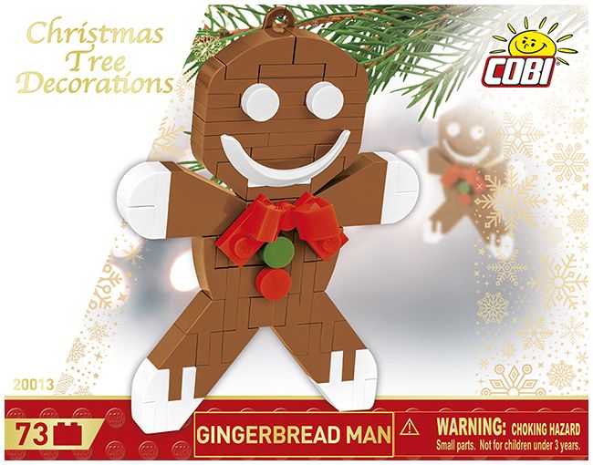 Gingerbread Man (73 pcs) Cobi Brick Build Kit