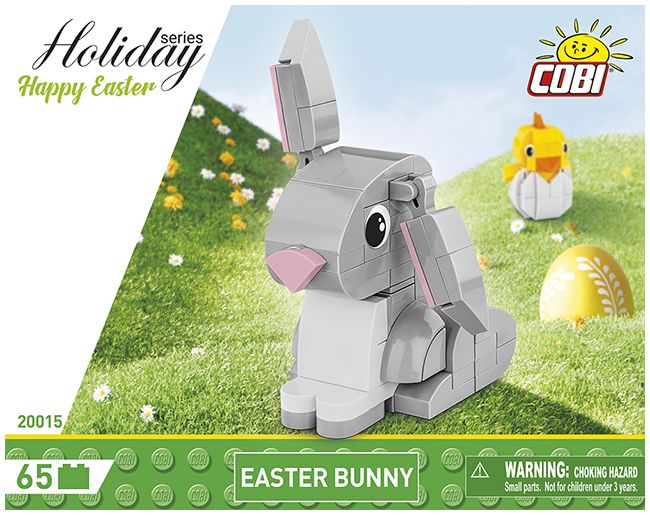 Easter Bunny Cobi Brick Build Kit