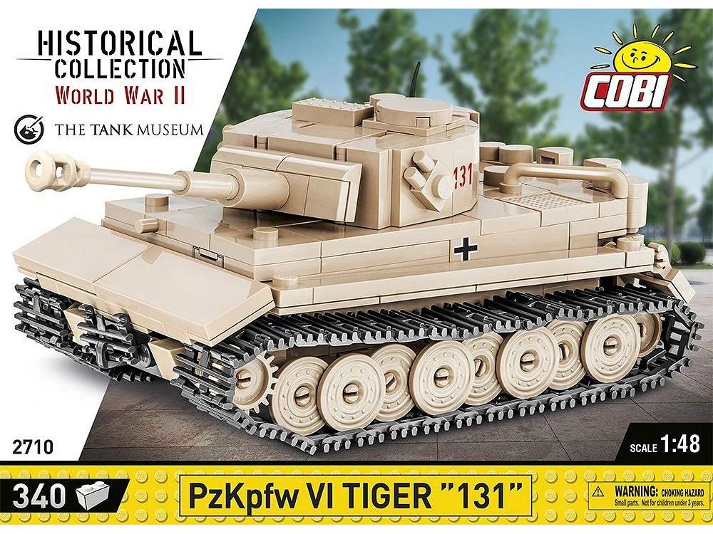 Panzer VI Tigre « 131 » Seconde Guerre mondiale (340 pièces) Kit de construction Cobi
