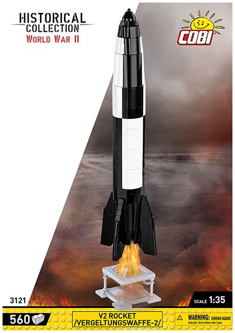 V2 Rocket/Vergeltungswaff WWII (600 pcs) Cobi Brick Build Kit