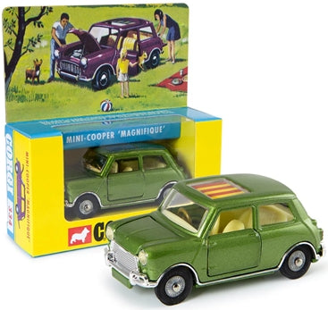 BMC Mini Magnifique Green Edition (334) 1:41 Scale Diecast Car – Corgi